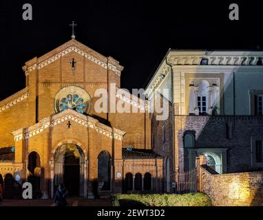 Abbazia di Chiaravalle della Colomba, Alseno, Piacenza. Foto Stock