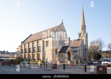 Ealing Broadway Methodist Church di John Tarring Foto Stock