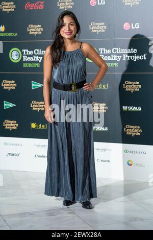 Madrid, Spagna. 03 marzo 2021. Silvia Sanabria partecipa al Climate Leaders Awards 2021 al cinema Callao. Credit: SOPA Images Limited/Alamy Live News Foto Stock