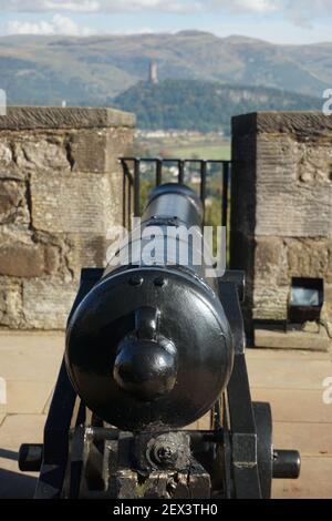 Stirling castello Scozia Outlander luogo Foto Stock