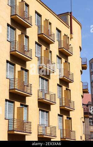 Generico edificio appartamento - Media City immobili residenziali in Timisoara, Romania. Foto Stock