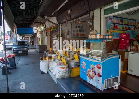 14.11.2011, Chiang mai, Tailandia. Scena di strada dalla città di Chiangmai nel nord della Thailandia Foto Stock