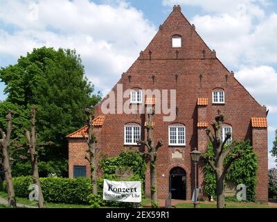 Chiesa di San Mattia in Jork, bassa Sassonia, Germania Foto Stock