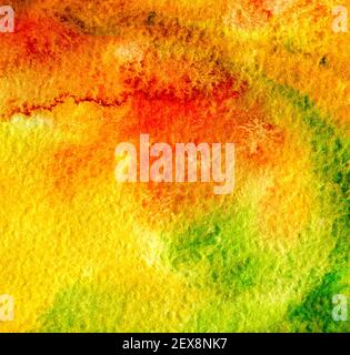 Acquerelli astratti sfondo dipinto Foto Stock