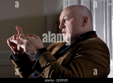 KEITH WOOD EX IRLANDA RUGBY PLAYER 26/1/2007 FOTO DAVID ASHDOWN Foto Stock