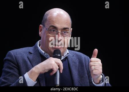 Foto Repertorio, Italia. 04 marzo 2021. Roma, 02 marzo 2021. Nicola Zingaretti partecipa alla presentazione della ‚ÄúLazio regione sostenibile e partecipativa '(Roma - 2021-03-02, Vincenzo Livieri) ps la foto può essere utilizzata rispettando il contesto in cui è stata scattata, e senza l'intento diffamatorio del decoro delle persone rappresentate uso Editoriale solo credito: Agenzia fotografica indipendente/Alamy Live News Foto Stock