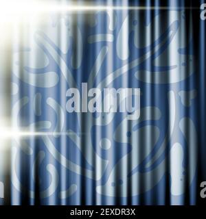 Tessuto artistico Foto Stock