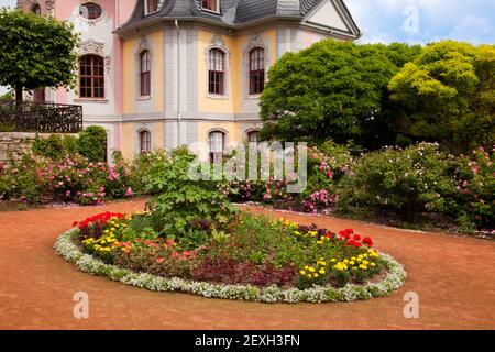 Il Dornburg gardens Foto Stock