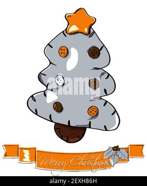 Albero di Natale. Foto Stock