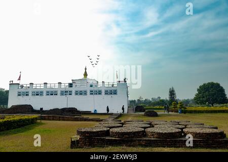 Il luogo di nascita del buddha di gautam Foto Stock