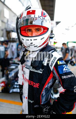 Dumas Romain (fra), Rebellion Racing, Rebellion R13-Gibson, ritratto durante l'esame della 2020 24 ore di le Mans, 7° round del Campionato Mondiale FIA Endurance 2019-20 sul circuito des 24 Heures du Mans, dal 16 al 20 settembre 2020 a le Mans, Francia - Foto Frédéric le Floc'h / DPPI Foto Stock