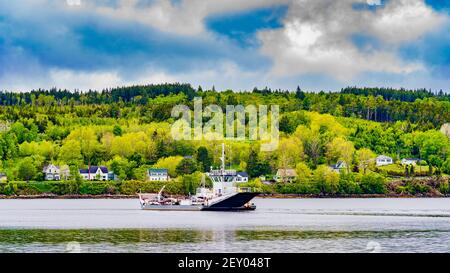 Ferry Crossing, Nuova Scozia - variazioni Foto Stock