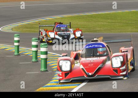 17 Paul-Loup Chatin (fra), Richard Bradley (gbr), Franco Colapinto (arg), Josh Purwien (aus), Idec Sport Racing, Oreca 07 LMP2, azione durante la 24 ore di le Mans Virtual, 24 Heures du Mans Virtuelles, sim racing, dal 12 al 14 giugno 2020 corrono sulla piattaforma rFactor 2 - Foto Clément Marin / DPPI Foto Stock