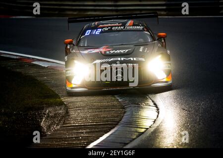 06 Assenheimer Patrick (ger), Baumann Dominik (aut), Muller Dirk (swi), Engel Maro (swi), Mercedes-AMG Team HRT AutoArenA, Mercedes-AMG GT3, azione durante la 2020 24 ore di Nurburgring, sulla Nürburgring Nordschleife, dal 24 al 27 settembre 2020 a Nurburg, Germania - Florent GPI Foto Stock