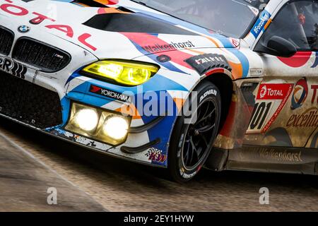 101 Krognes Christian (NOR), Pittard David (gbr), Jensen Mikkel (dnk), Pepper Jordan (zaf), Walkenhorst Motorsport, BMW M6 GT3, azione durante la 2020 24 ore di Nurburgring, sulla Nürburgring Nordschleife, dal 24 al 27 settembre 2020 a Nurburg, Germania - Foto Florent Gooden / DPPI Foto Stock