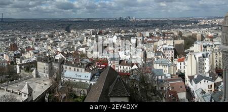 Intorno alla Francia - Vista panoramica di Parigi Foto Stock