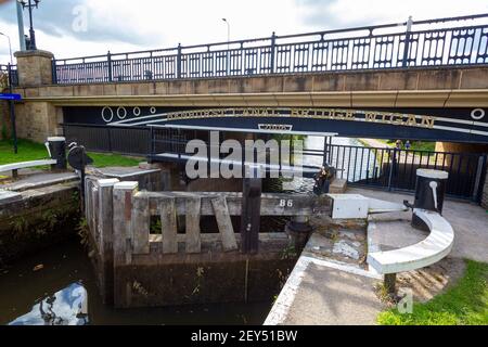 Wigan - Pics lungo le sezioni del Ringway di Greater Manchester (GMR) Foto Stock