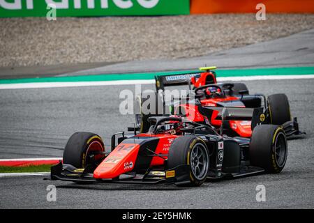 14 Matsushita Nobuharu (jpn), MP Motorsport, Dallara F2 2018, in azione durante il 2° round del Campionato FIA Formula 2 2020 dal 10 al 12 luglio 2020 sul Red Bull Ring, a Spielberg, Austria - Foto Antonin Vincent/DPPI Foto Stock