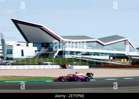 10 Zendeli Lisim (ger), Trident, Dallara F3 2019, in azione durante il 4° round del Campionato FIA Formula 3 2020 dal 31 luglio al 2 agosto 2020 sul circuito di Silverstone, a Silverstone, Regno Unito - Foto Xavi Bonilla/DPPI Foto Stock