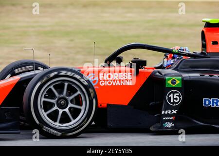 15 Drugovich Felipe (bra), MP Motorsport, Dallara F2 2018, in azione durante il 6° round del Campionato FIA Formula 2 2020 dal 14 al 16 agosto 2020 sul circuito di Barcellona-Catalunya, a Montmelo, vicino Barcellona, Spagna - Foto Xavi Bonilla/DPPI Foto Stock