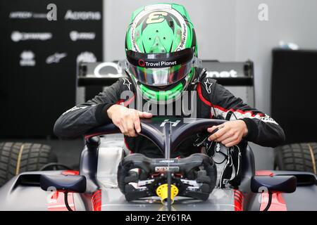 04 Chovet Pierre-Louis (fra), Gran Premio di Hitech, Dallara F3 2019, ritratto durante il 7° appuntamento del Campionato FIA Formula 3 2020 dal 28 al 30 agosto 2020 sul circuito di Spa-Francorchamps, a Stavelot, vicino a Liegi, Belgio - Foto Sebastian Rozendaal / Dutch Photo Agency / DPPI Foto Stock