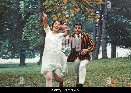 DONNE IN AMORE 1969 United Artists film con Glenda Jackson Come Gudrun Brangwen e Oliver Reed come Gerald Crich Foto Stock