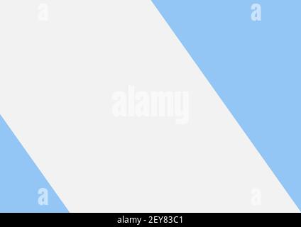 Strisce diagonali blu e bianche con spazio per la copia Foto Stock