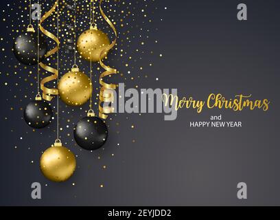 Biglietto d'auguri di Natale, Illustrazione Vettoriale