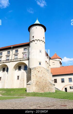 Vecchio castello reale a Nowy Wisnicz, Polonia. Foto Stock