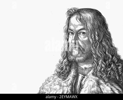 Albrecht Duerer il giovane, 1471 - 1528, pittore tedesco, stampatore, Foto Stock