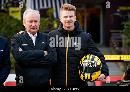 STOLL Jerome (fra), presidente della Renault F1, HULKENBERG Nico (ger), Renault F1 Team RS19, ritratto durante il campionato mondiale di Formula 1 FIA 2019, Gran Premio della Cina, a Shanghai dal 11 al 14 aprile - Foto Florent Gooden/DPPI Foto Stock