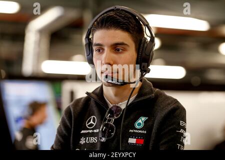 Ocon Esteban (fra), pilota di riserva del GP di F1 Mercedes AMG, ritratto durante il campionato di Formula 1 2019 a Melbourne, Gran Premio d'Australia, dal 14 al 17 marzo - Foto DPPI Foto Stock