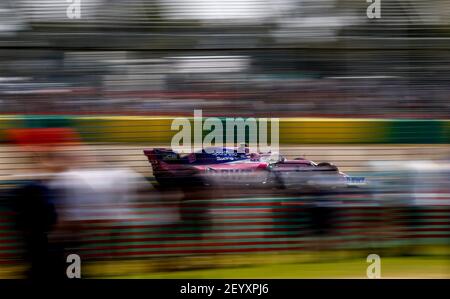 18 STROLL Lance (CAN), SportPesa Racing Point F1 RP19, azione durante il campionato di Formula 1 2019 a Melbourne, Gran Premio d'Australia, dal 14 al 17 marzo - Foto DPPI Foto Stock