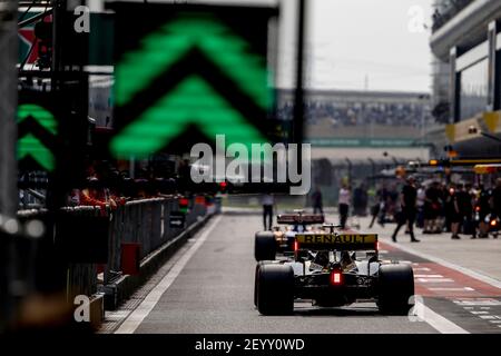 RICCIARDO Daniel (aus), Renault F1 Team RS19, in azione durante il campionato mondiale di Formula 1 FIA 2019, Gran Premio della Cina, a Shanghai dal 11 al 14 aprile - Foto DPPI Foto Stock