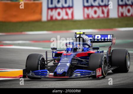 23 ALBON Alexander (tha), Scuderia Toro Rosso Honda STR14, azione durante il campionato del mondo di Formula 1 FIA 2019, Gran Premio di Spagna, a Barcellona Catalunya dal 10 al 12 maggio - Foto Antonin Vincent / DPPI Foto Stock