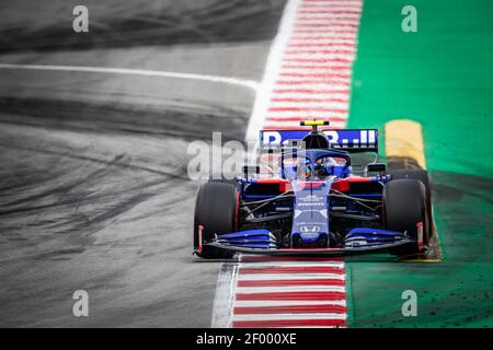 23 ALBON Alexander (tha), Scuderia Toro Rosso Honda STR14, azione durante il campionato del mondo di Formula 1 FIA 2019, Gran Premio di Spagna, a Barcellona Catalunya dal 10 al 12 maggio - Foto Antonin Vincent / DPPI Foto Stock