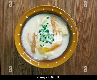 Zuppa di patate dell'Hungarina Foto Stock