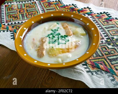 Zuppa di patate dell'Hungarina Foto Stock