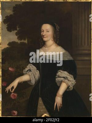 Pieter Nason - Ritratto di Cornelia Reynst (1615-1708), 1665. Foto Stock