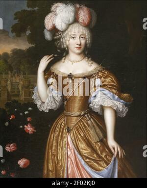 Pieter Nason - donna sconosciuta (1671). Foto Stock