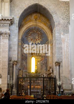 Cappella di Sant'Agata nella Cattedrale di Catania Foto Stock