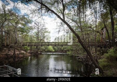 O'Leno, High Springs, Florida USA Foto Stock