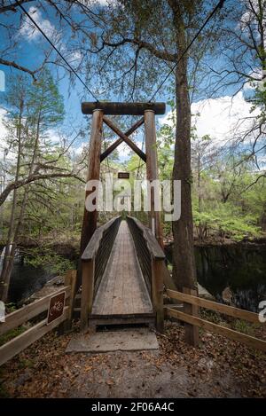 O'Leno, High Springs, Florida USA Foto Stock