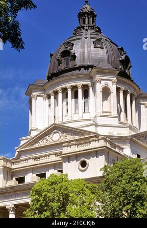 Pierre, South Dakota, Stati Uniti. Il South Dakota state Capitol Building, l'edificio ha aperto nel 1910. Foto Stock