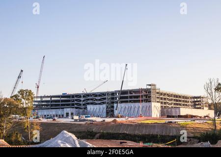 Augusta, GA / USA - 10 14 20: Un cantiere attivo Foto Stock