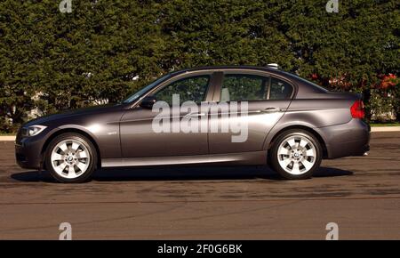 LA BMW 3 SERIE 1/11/05 TOM PILSTON SIMISTER Foto Stock