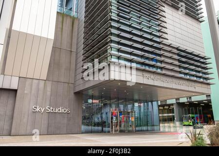 Sky Studios a Isleworth Foto Stock