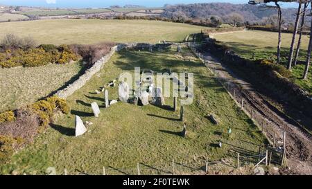 Ard. Yn Cashtal Foto Stock