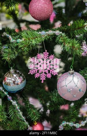 Per le decorazioni di Natale Foto Stock