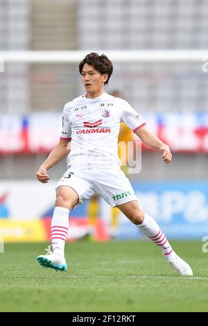 Stadio Ajinomoto, Tokyo, Giappone. 6 marzo 2021. Toshiyuki Takagi (Cerezo), 6 MARZO 2021 - Calcio/Calcio : 2021 J1 Lega match tra FC Tokyo 3-2 Cerezo Osaka allo stadio Ajinomoto, Tokyo, Giappone. Credit: MATSUO.K/AFLO SPORT/Alamy Live News Foto Stock